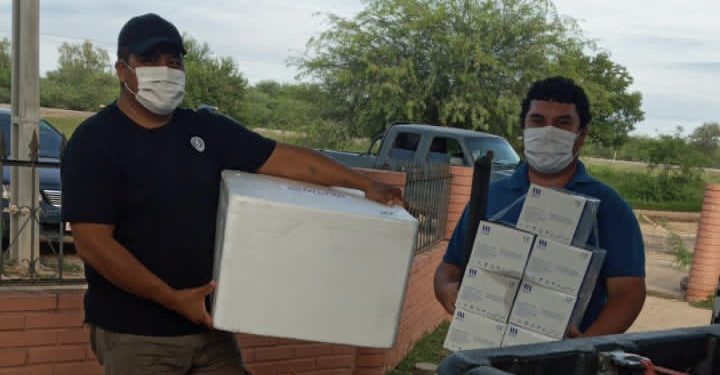Llegaron otras 650 vacunas más contra el COVID-19 a Boquerón Llegaron otras 650 vacunas más contra el COVID-19 a Boquerón