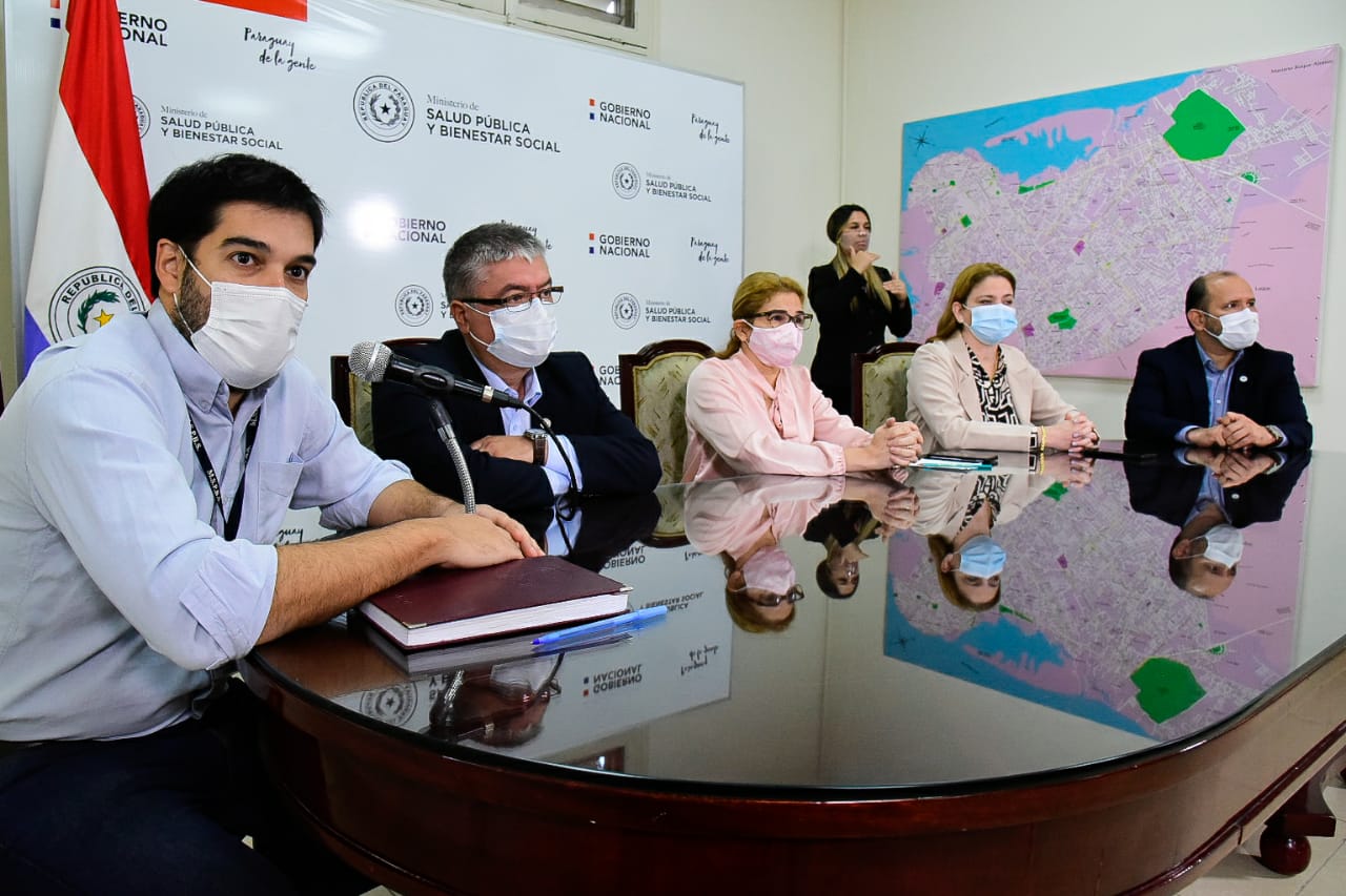 Asunción registra 70% más de casos covid respecto a la semana anterior