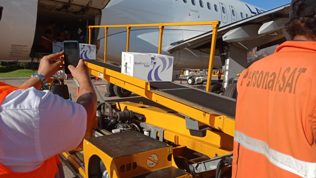 Arriban al país 20.000 dosis de vacunas contra el coronavirus donadas por Chile Arriban al país 20.000 dosis de vacunas contra el coronavirus donadas por Chile