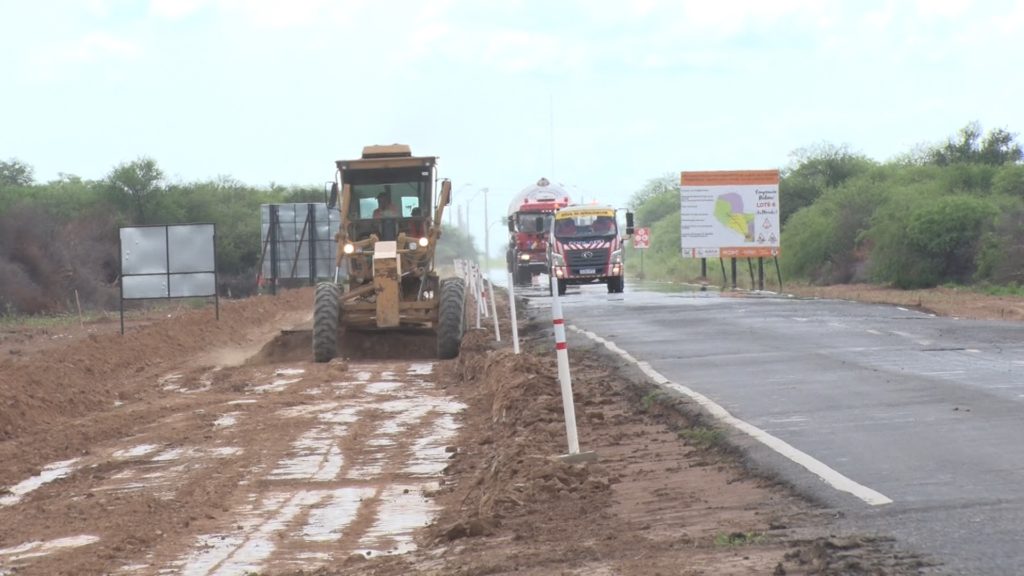 Reconstrucción de ruta de Villa Choferes a Mcal. Estigarribia registra un avance del 10%
