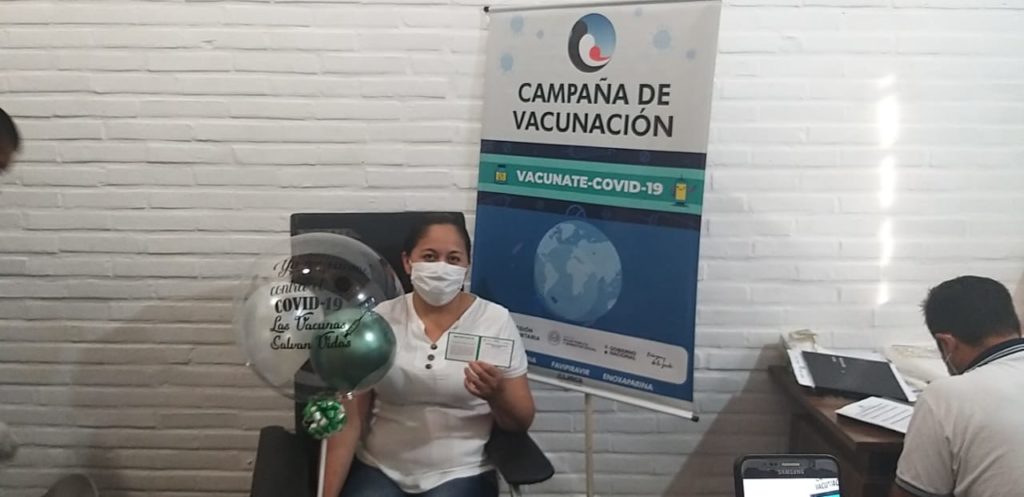 Inicia campaña de vacunación contra el COVID-19 en Boquerón