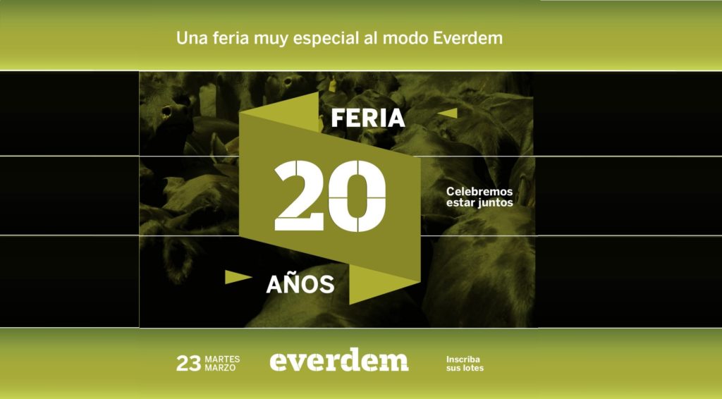Everdem cumple 20 Años y lo celebra con una gran feria de ganado por pantalla