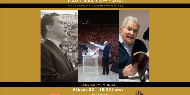 Acompañamiento final al Dr. Luis Palau en directo por las pantallas de RCC