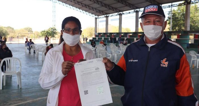 Familias de Boquerón reciben subsidios para vivienda propia Familias de Boquerón reciben subsidios para vivienda propia