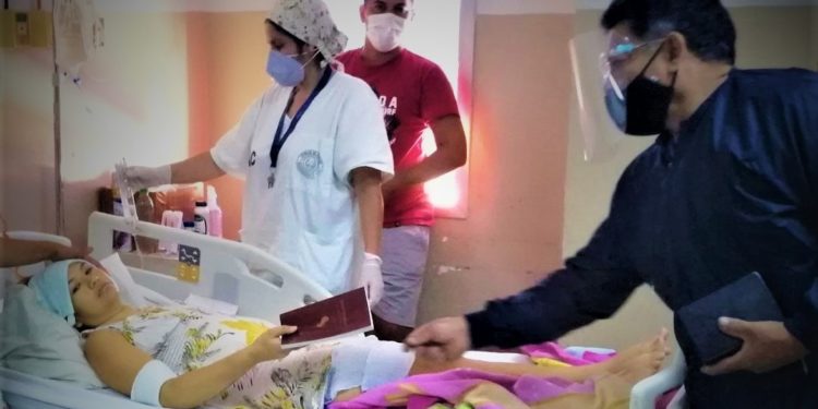 “Señor, yo quiero una…” “Señor, yo quiero una…”