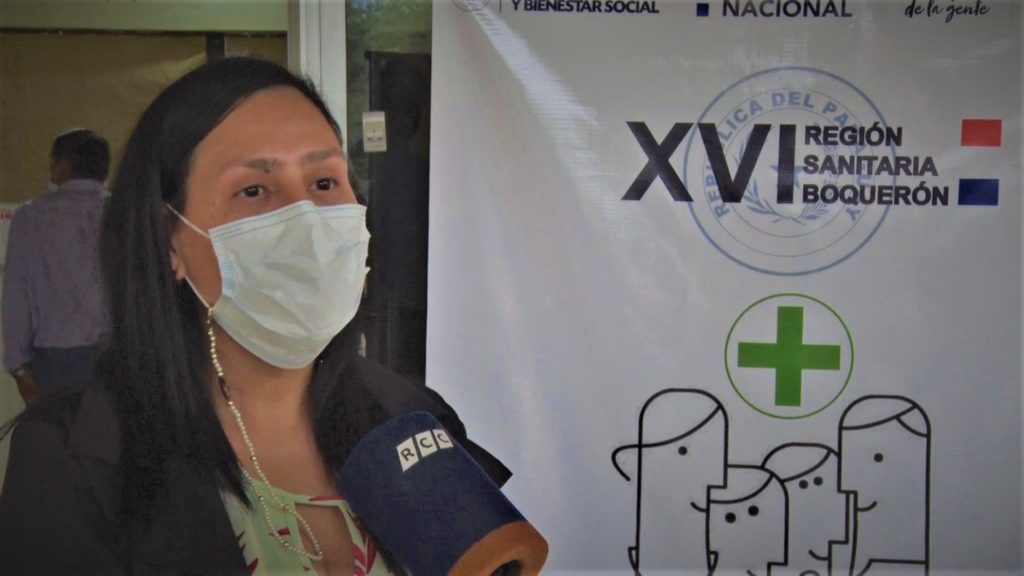 Directora de la XVI Región Sanitaria brindó informes sobre vacunación Directora de la XVI Región Sanitaria brindó informes sobre vacunación