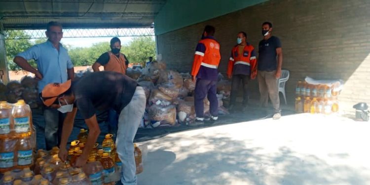 SEN distribuyó 30.000 kilos de alimentos a comunidades vulnerables de Bahía Negra