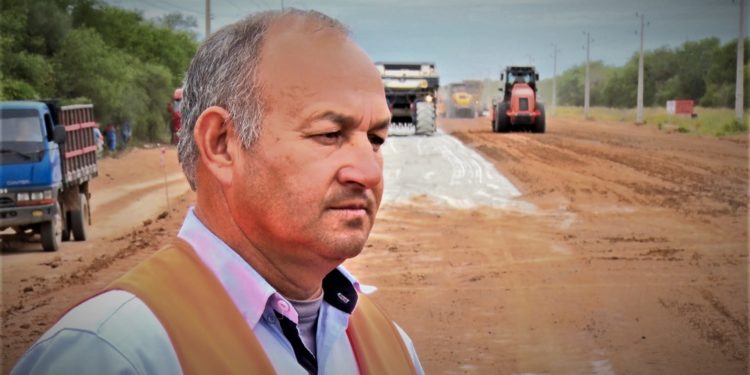 Obra de reconstrucción de la ruta de acceso a Neuland avanza a buen ritmo Obra de reconstrucción de la ruta de acceso a Neuland avanza a buen ritmo