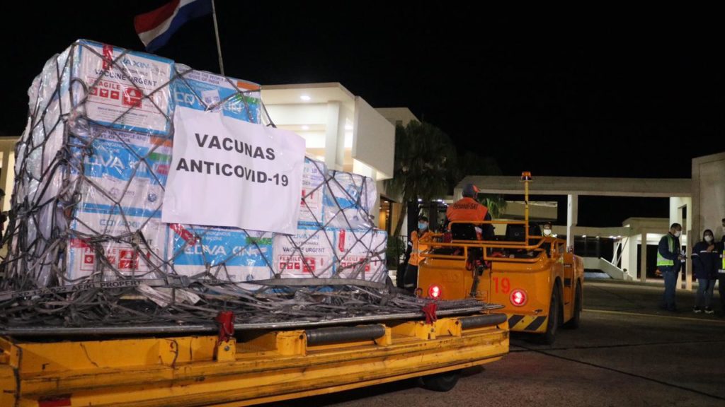 Paraguay recibió 234.400 vacunas más para avanzar con campaña de inmunización