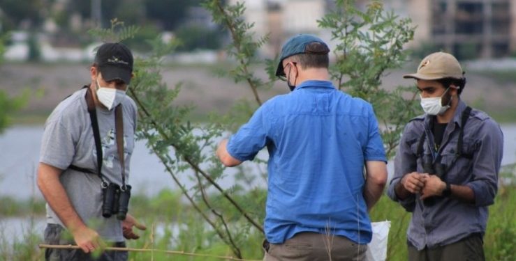 Obra del MOPC implementa monitoreo de aves migratorias en el Chaco Obra del MOPC implementa monitoreo de aves migratorias en el Chaco