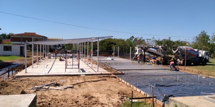 En marcha obras para pabellón de Contingencia en Concepción