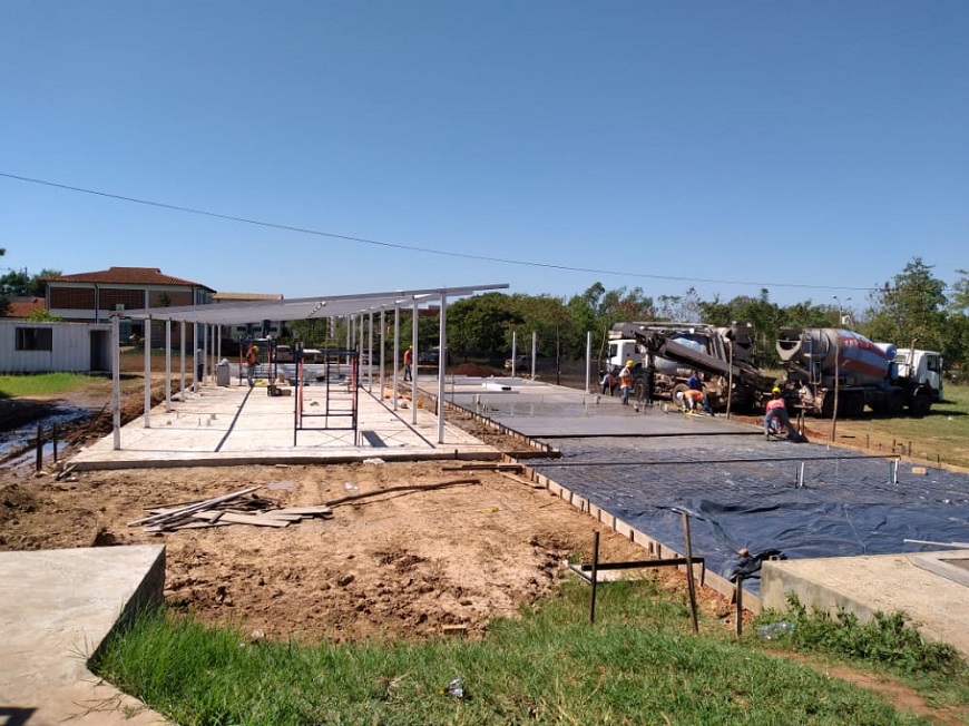En marcha obras para pabellón de Contingencia en Concepción