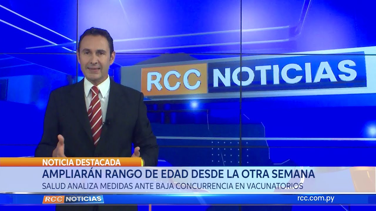 AMPLIARÁN RANGO DE EDAD DESDE LA OTRA SEMANA