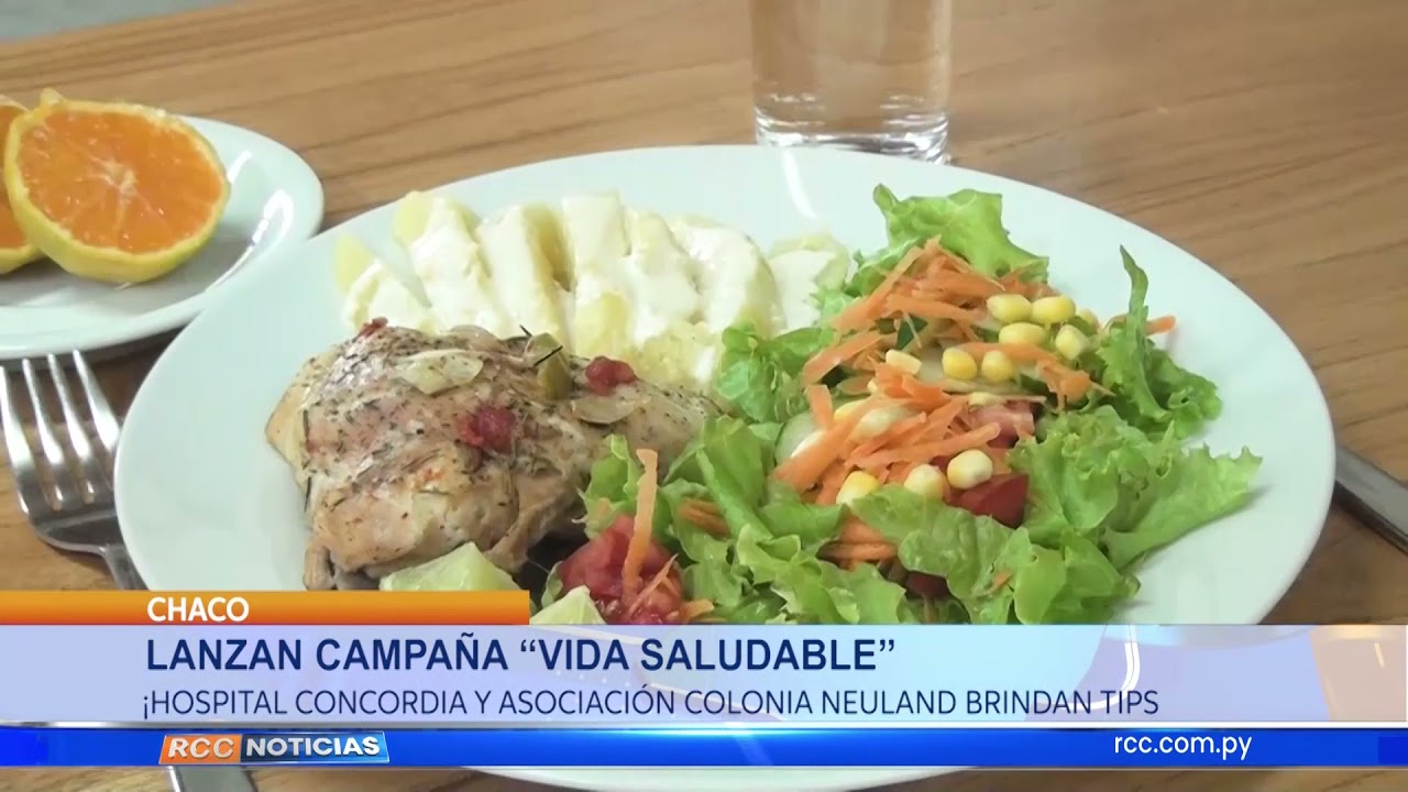 LANZAN CAMPAÑA “VIDA SALUDABLE” HOSPITAL CONCORDIA Y ASOCIACIÓN COLONIA NEULAND BRINDAN TIPS