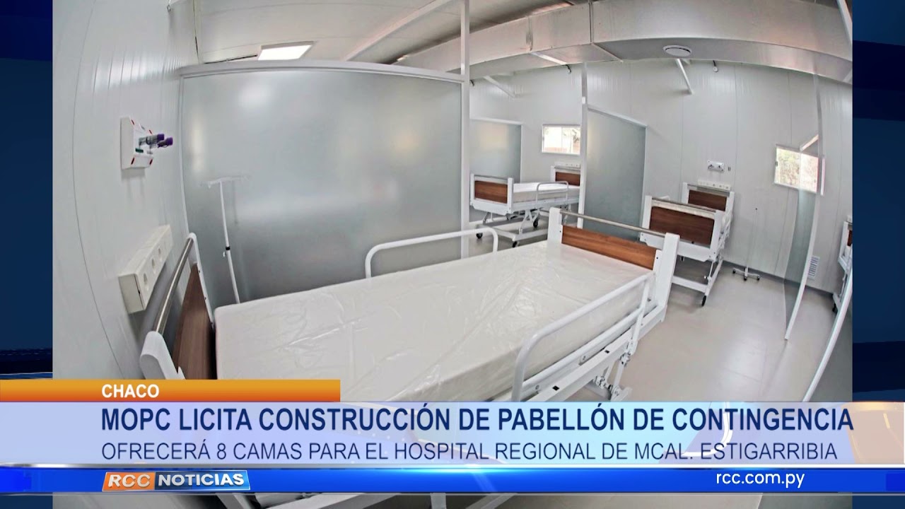 MOPC LICITA CONSTRUCCIÓN DE PABELLÓN DE CONTINGENCIA