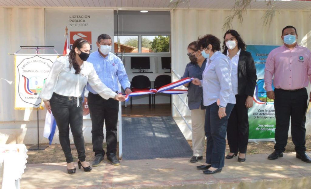 Habilitan nuevo telecentro en el Colegio Departamental Boquerón Habilitan nuevo telecentro en el Colegio Departamental Boquerón