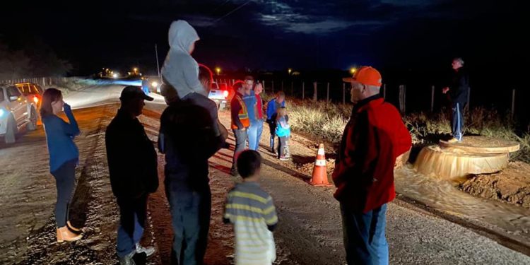 Bombeo de agua del acueducto llegó hasta la localidad de Lolita en el Chaco