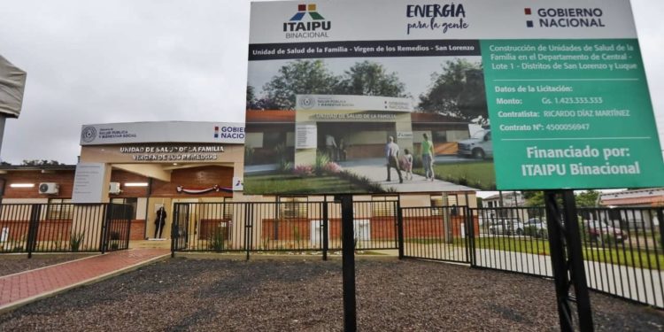 Gobierno inaugura otras cinco USF en Central con financiamiento de Itaipu