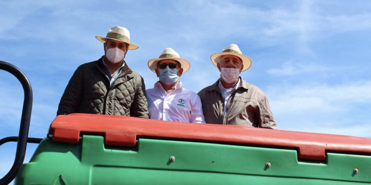 Reiteran apoyo al sector productivo en lanzamiento de la campaña de trigo