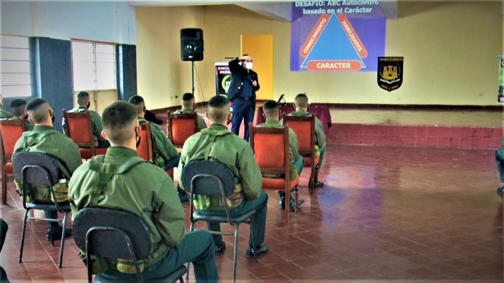 Realizan charla de prevención en el Comando de Ingeniería del Ejército