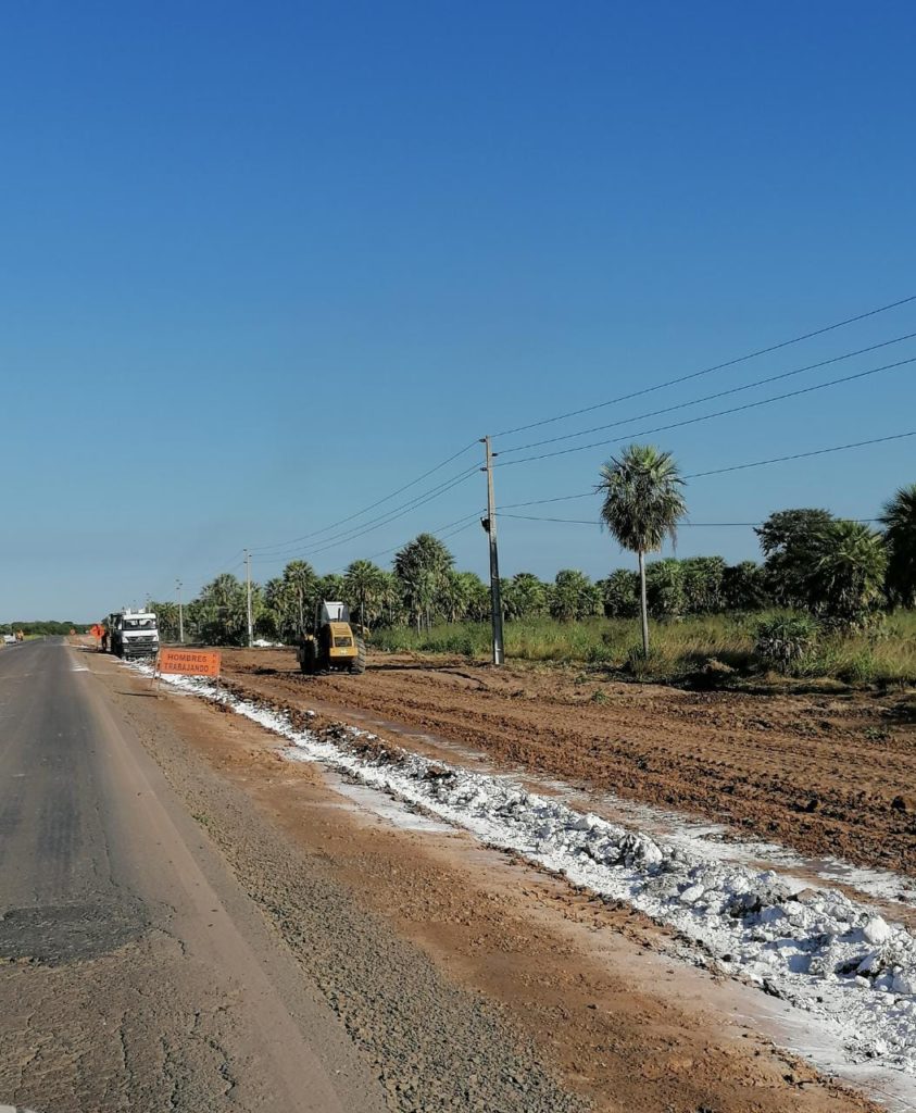 Obras en el Lote 1 de la ruta Pozo Colorado – Concepción acumulan 5,11% de avance Obras en el Lote 1 de la ruta Pozo Colorado – Concepción acumulan 5,11% de avance