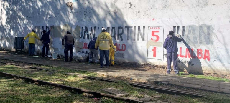 Desde este miércoles rige periodo de propaganda electoral en la vía pública