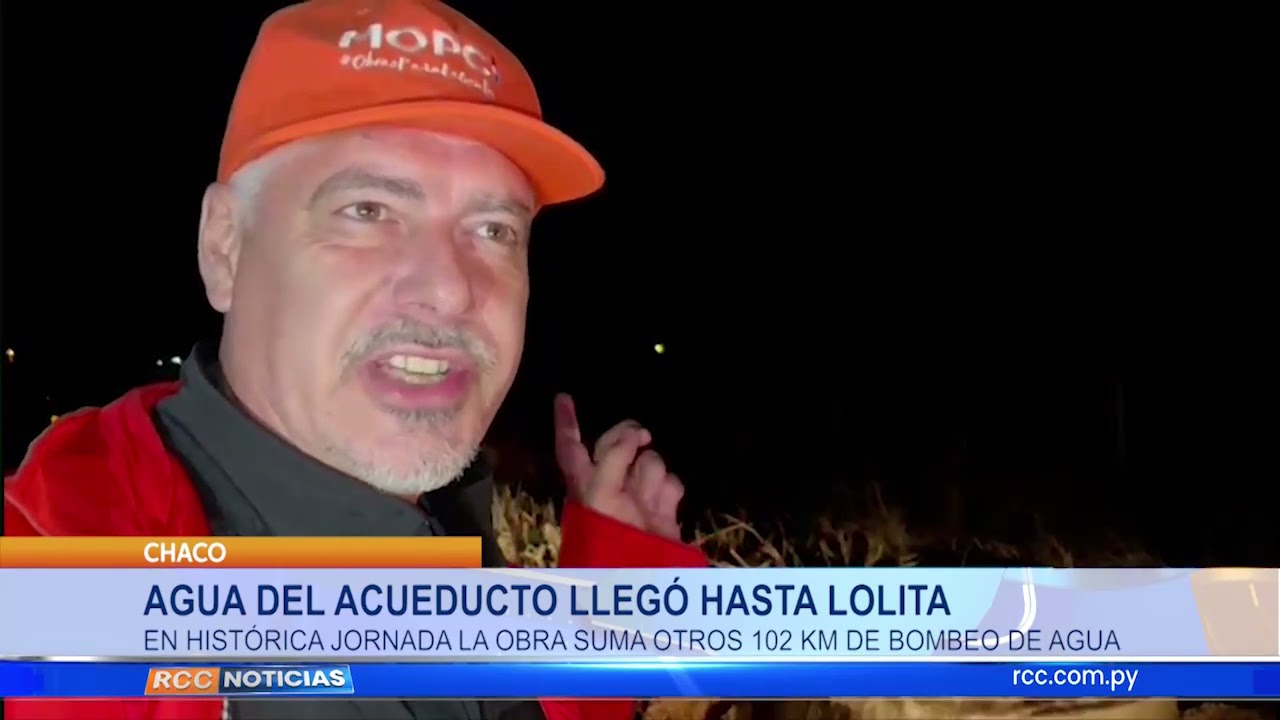 Una histórica jornada, acuaducto llegó hasta Lolita