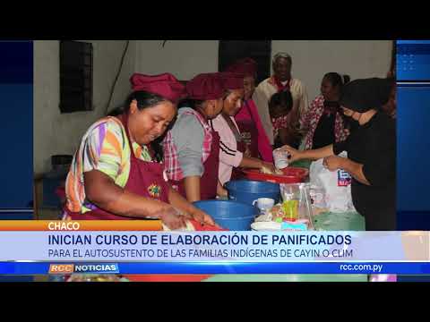 MUJERES INDÍGENAS DE CAYIN O CLIM APRENDEN A ELABORAR PANIFICADOS