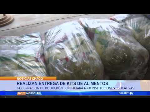 ↪️Realizan entregas de Kits de alimentos