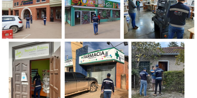 SET realizó controles a comercios en el Chaco