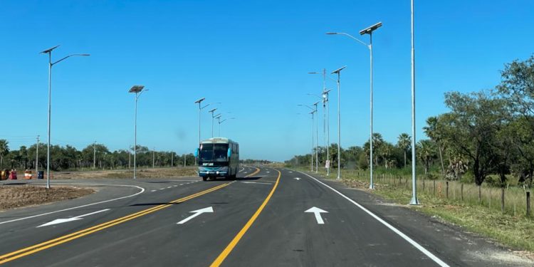Primeros 36 km de la nueva ruta Transchaco ya está habilitados para el tránsito Primeros 36 km de la nueva ruta Transchaco ya está habilitados para el tránsito