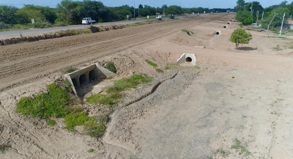 Transchaco: infraestructura de drenaje permitirá prolongar la vida útil de la ruta