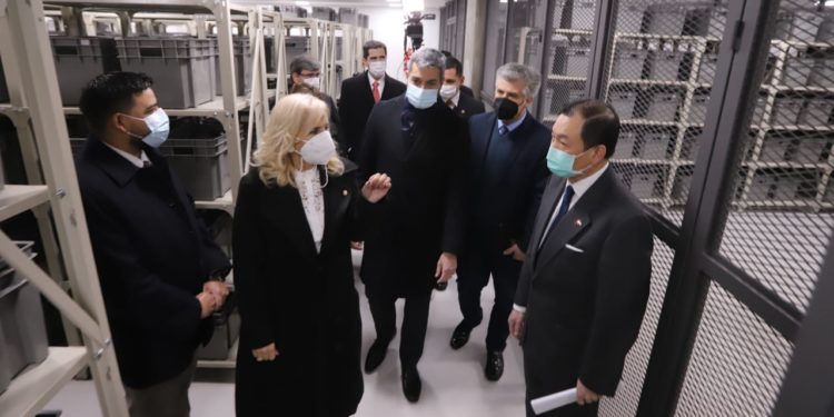 La Senad inaugura laboratorio forense y centro de evidencias con apoyo de Taiwán