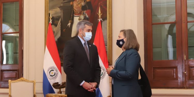 Presidente se reunió con viceministra de Estado para Asuntos Políticos de Estados Unidos