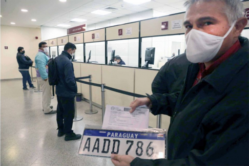 Registro de Automotores supera los 2.600.000 vehículos matriculados