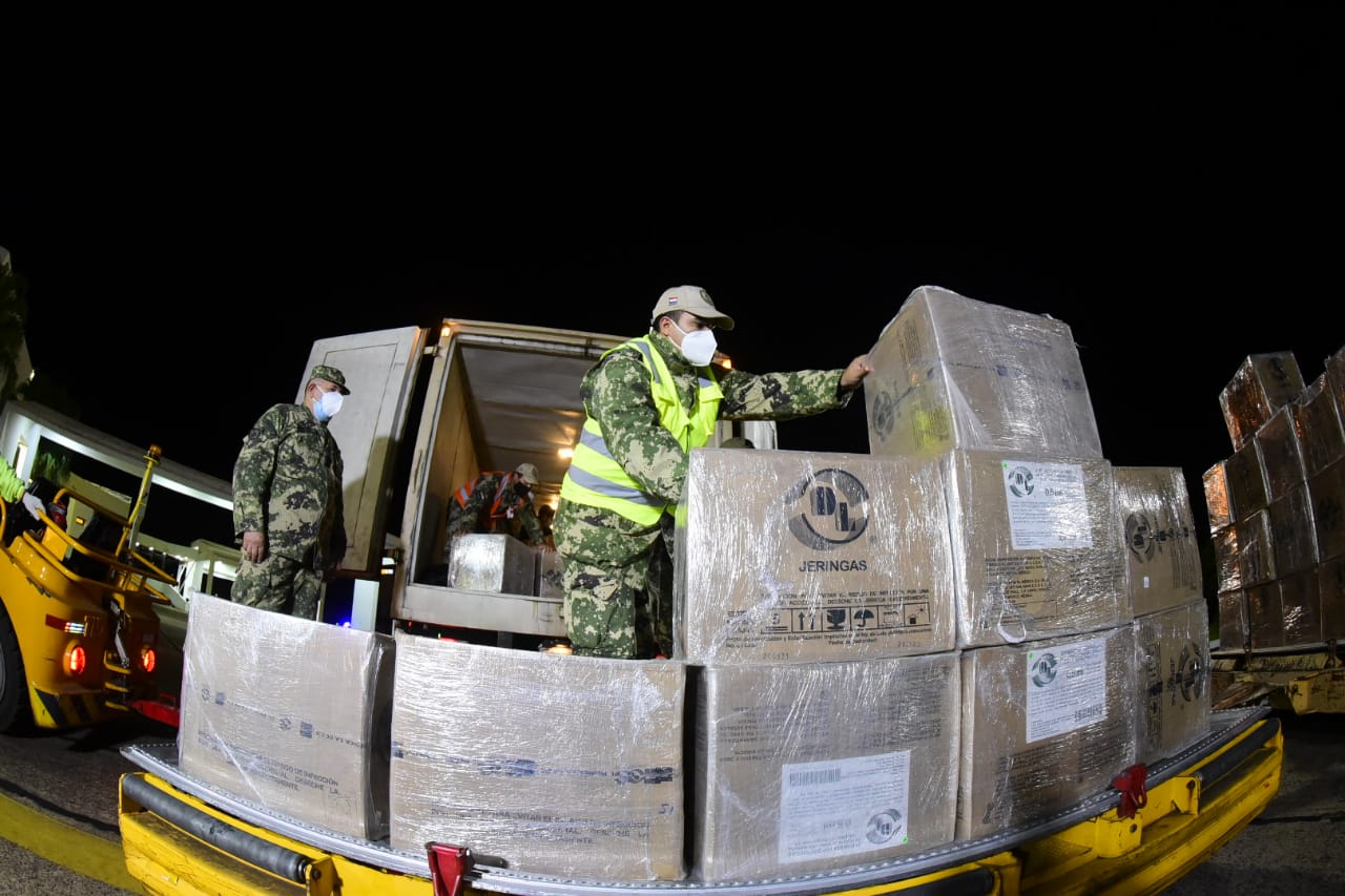 Llegaron más biológicos para avanzar en esquema de vacunación