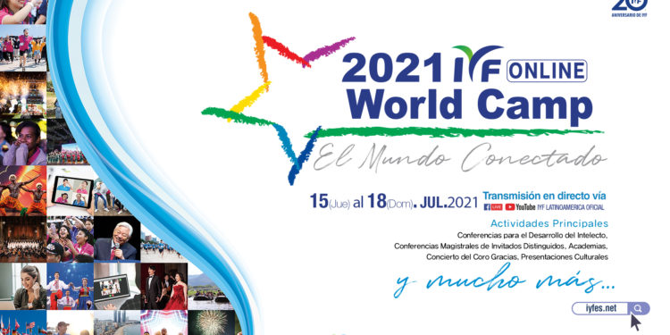 IYF World Camp Online Campamento Mundial 2021 ¡El mundo conectado! IYF World Camp Online Campamento Mundial 2021 ¡El mundo conectado!