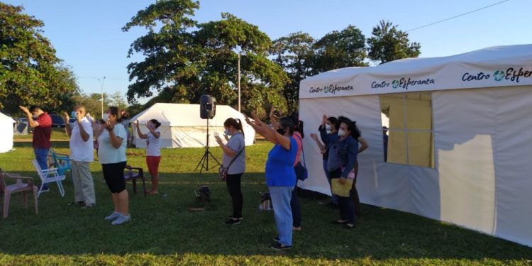 Miles de familias fueron asistidas en pandemia a través del «Centro de Esperanza»