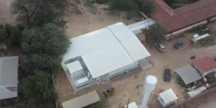 Concluye construcción del primer Pabellón de Contingencia del Chaco paraguayo Concluye construcción del primer Pabellón de Contingencia del Chaco paraguayo