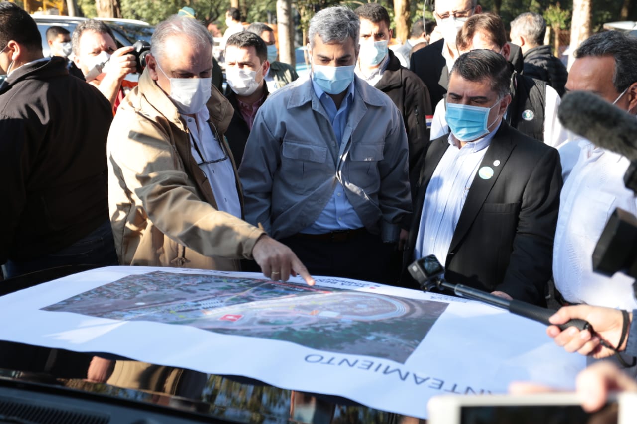 Mega vacunatorio en Capiatá estará listo para su habilitación el fin de semana