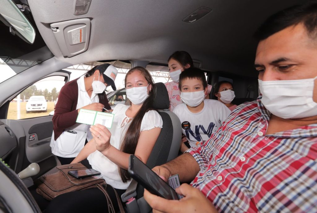 Abdo Benítez: “Vacuna que llega, vacuna que se aplica”