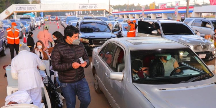 Vacunatorio en autódromo supera recórd de vacunación diaria en nueva etapa de inmunización