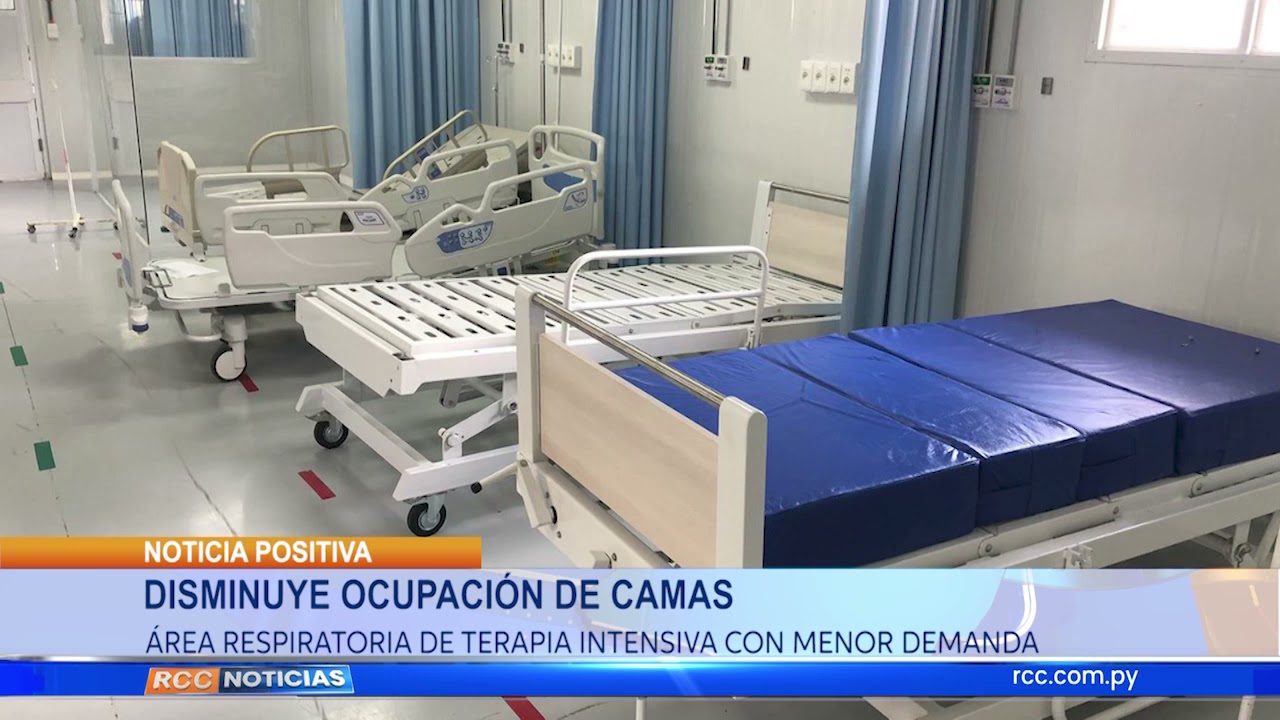 DISMINUYE OCUPACIONES DE CAMAS