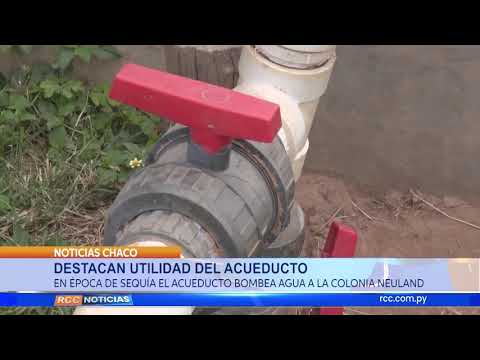 Destacan Utilidad del Acuaducto