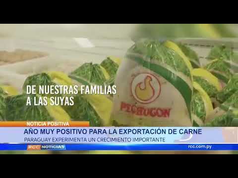 AÑO MUY PRODUCTIVO PARA LA EXPORTACIÓN DE CARNE