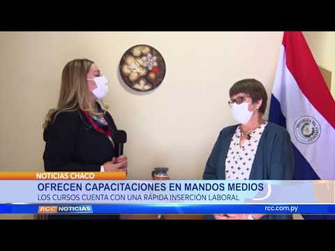 Ofrecen capacitaciones en mandos medios