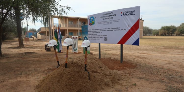Invierten G. 164 millones para construcción de cercado perimetral para colegio