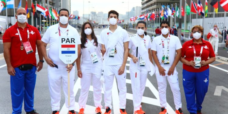 Con histórica presencia paraguaya se abre Juegos Paralímpicos Tokio 2020 Con histórica presencia paraguaya se abre Juegos Paralímpicos Tokio 2020