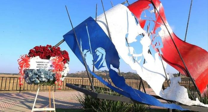Realizaron inauguración de monumento por la Batalla de Acosta Ñu