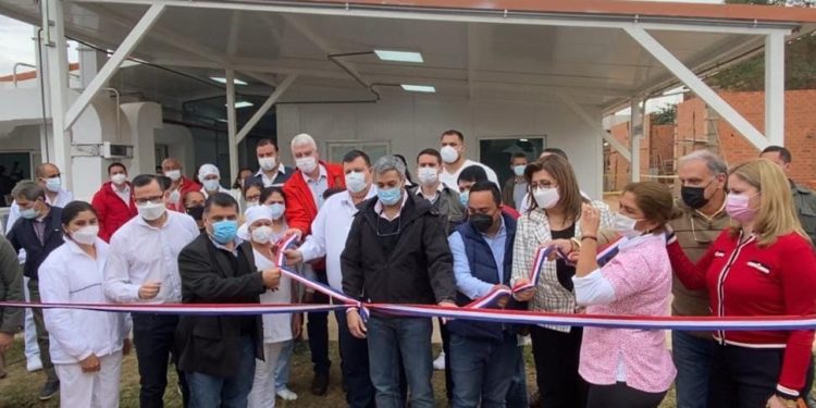 Concepción recibe nuevo pabellón de contingencia Concepción recibe nuevo pabellón de contingencia